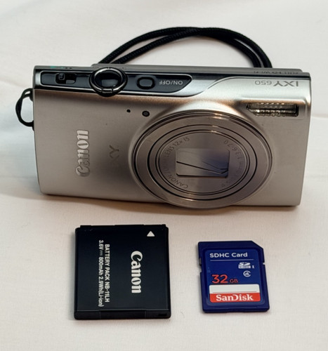Canon powershot ixy 650 silver - ixy,