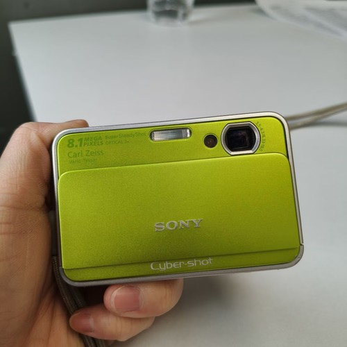 Green sony cyber shot dsc - sony, cyber-shot