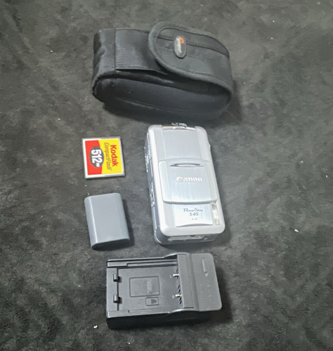 Canon powershot s45 4mp silver - canon,