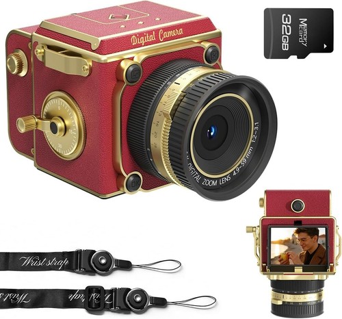 Vintage digital camera retro - vintage,