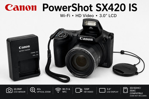 Canon powershot sx420 - powershot, 20mp