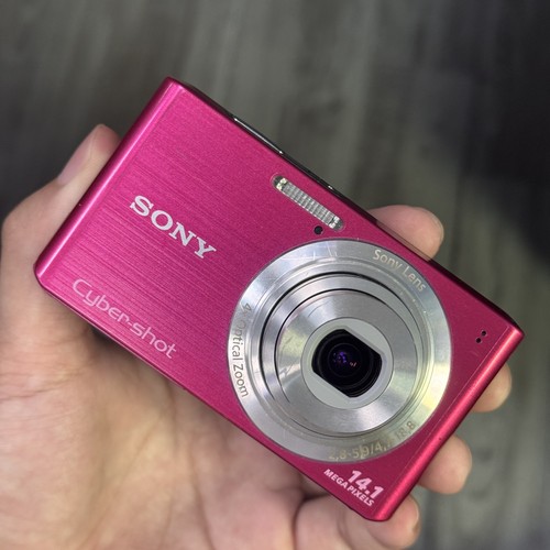 Pink sony cyber shot dsc - sony, cyber-shot