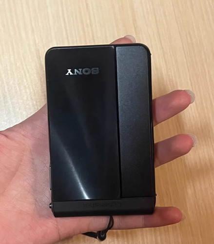 Black sony cyber shot dsc - black,