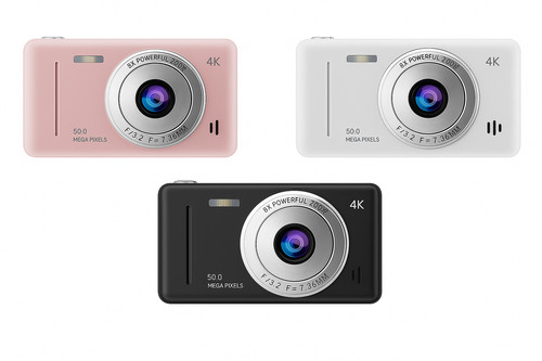 Digital camera with - with, card